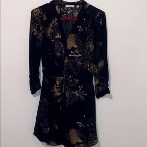 Womens half sleeve dress